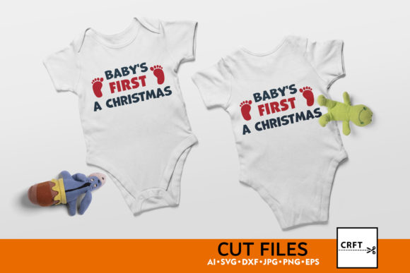 Baby's First a Christmas SVG: A Must-Have for Holiday Graphics