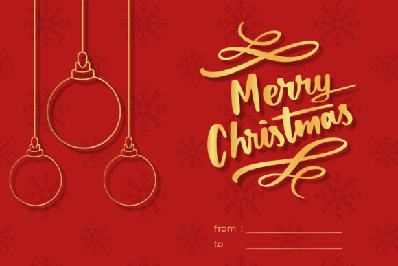 Christmas Ball Greeting Card Layout: A Versatile Graphics and Illustrations Asset