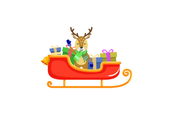 Christmas Beauty Sleigh: A Festive Embroidery Design