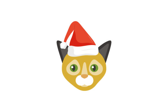 Christmas Cat Party: A Versatile Graphic for Festive Branding