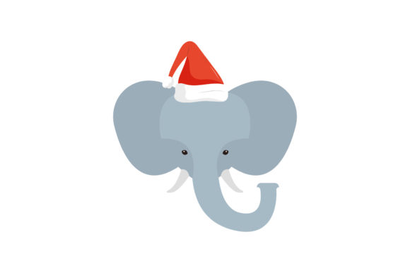 Christmas Elephant Animal Party: A Versatile Graphics Asset