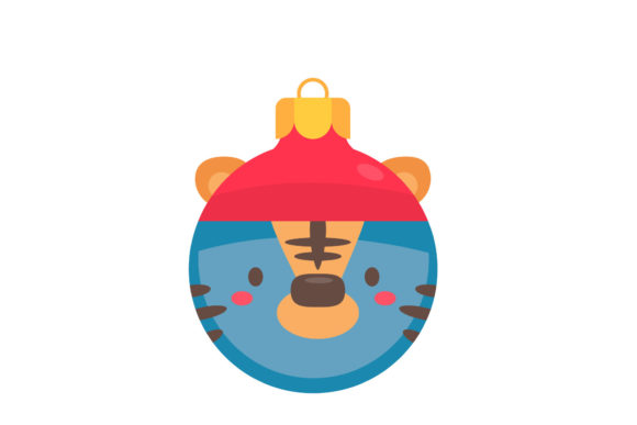 Christmas Head Animal Graphics: A Versatile Illustration for Crafters