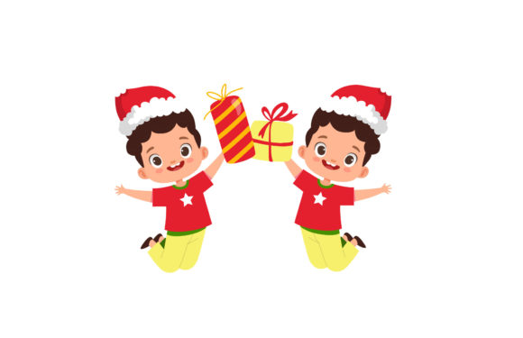 December Christmas Kids Celebration Graphics: A Visual Delight