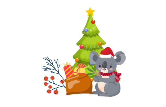 Koala Christmas Illustration Xmas: A Festive Design Review